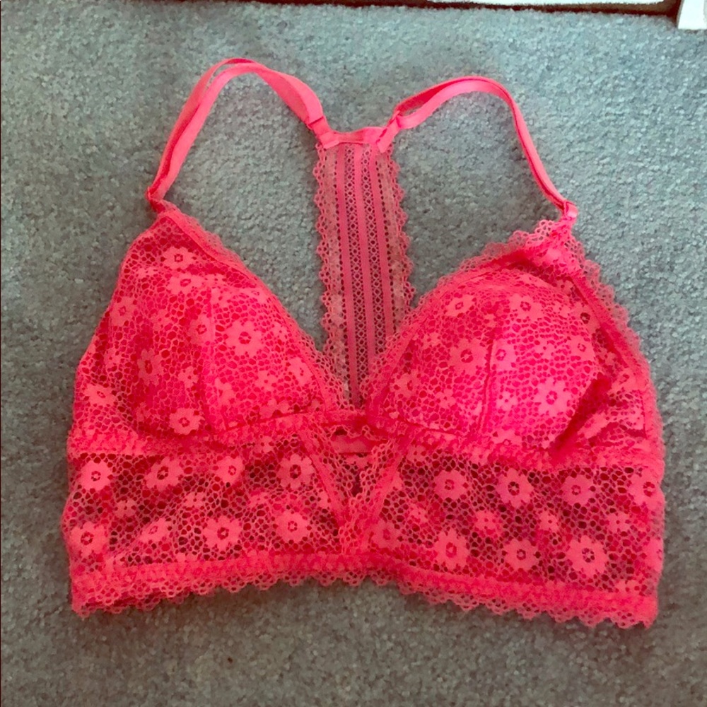 PINK Razorback Lace Bralette
